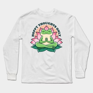 Hoppy thoughts only Long Sleeve T-Shirt